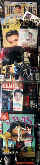 Elvis Memorial Wall